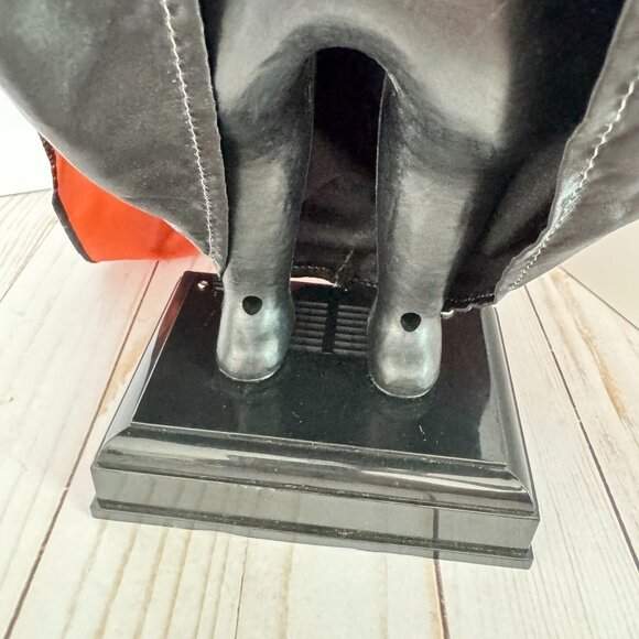 Vintage Animated Scary Halloween Witch 15" Holding Skull Witch Talks Eyes Glow - Picture 10 of 12